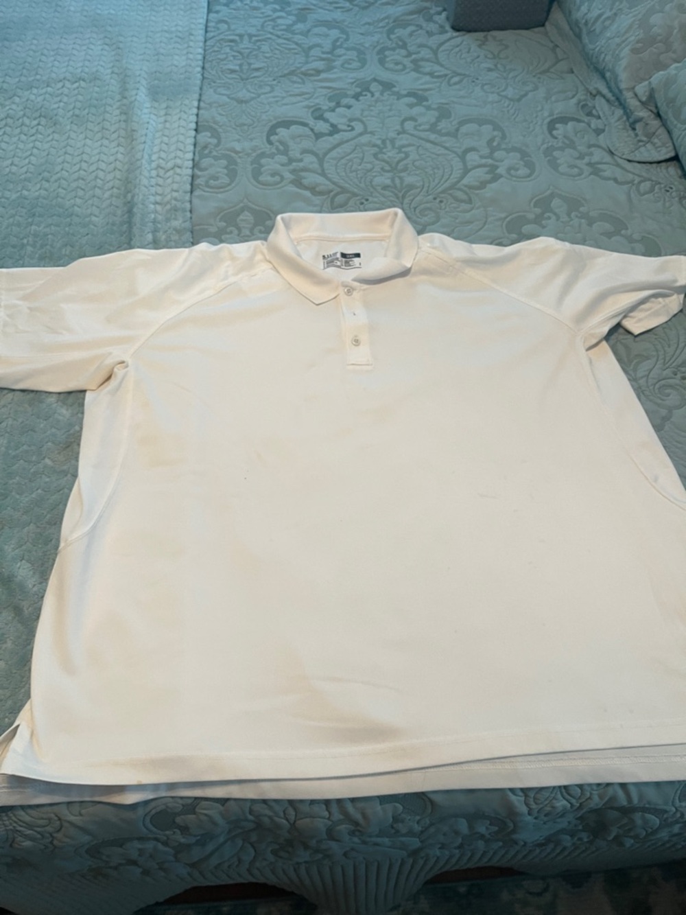 5.11 Tactical Men's White Polo Shirt